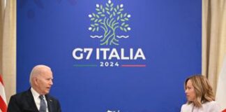 G7, bilaterale Meloni-Biden: da Ucraina a Gaza e Cina tra i temi