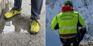 In scarpe da ginnastica sul Lagazuoi innevato, turista salvato dal soccorso Alpino