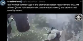Ostaggi liberati a Gaza, l’irruzione degli agenti israeliani – Video