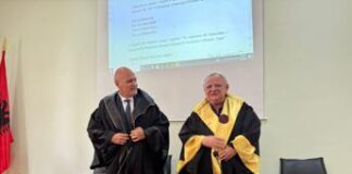 Università: Tirana, Giovanni Migliore è ‘Doctor Honoris causa’