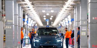 Volvo, a maggio vendite globali +13% mentre parte produzione EX90