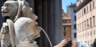 Ondata di caldo sull’Italia, oggi bollino arancione a Perugia e Roma anticiclone africano Minosse