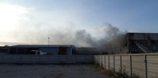 Incendio a Sandrigo, dalle prime analisi Arpav nessun pericolo ambientale Arpav su incendio, no pericolo