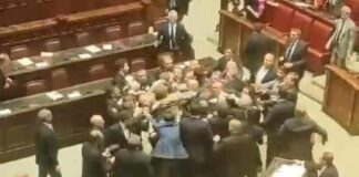 Autonomia, alla Camera botte e sedie che volano: rissa e Montecitorio diventa ring rissa in aula
