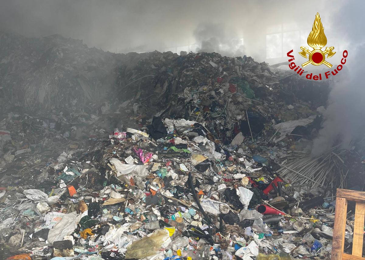 incendio azienda sandrigo