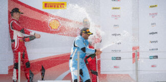 Ferrari Challenge Europe: vittoria in Ungheria e primo posto in classifica per Skrimpias di Ram Altavilla Vicentina Ferrari Challenge Europe