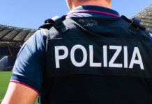 Al secondo gol del Vicenza invade il campo e cerca di rubare una bandiera: arrestato ex capo ultras irpino   Vicenza Calcio, arrestato tifoso irpino invasore di campo