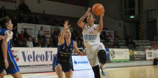 Velcofin Interlocks Vicenza cerca il riscatto contro Trieste dopo due sconfitte e la sosta nazionali Alice Peserico (Velcofin Interlocks Vicenza)