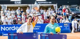 Atp Bastad, Nadal ko in finale: vince il portoghese Borges