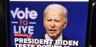 Biden e il covid, il sospetto corre sui social: “Una scusa per ritirarsi”