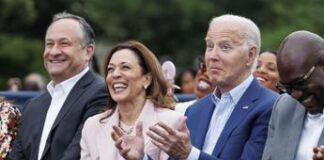 Biden e il dilemma dem: più chance per Kamala Harris contro Trump? Joe Biden con la sua vice di colore Kamala Harris