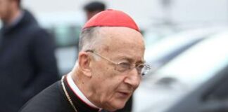 Cardinale Ruini in terapia intensiva per un infarto