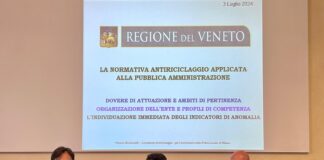 Al via in Veneto il corso di formazione sull’antiriciclaggio. Assessore Corazzari, “La pubblica amministrazione sia una casa di vetro” Antiriciclaggio, al via il corso di formazione