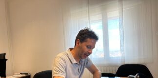 Assessore Spiller: in assestamento di bilancio 690mila euro di investimenti per la sicurezza stradale e la mobilità a Vicenza Cristiano Spiller, assessore alla viabilità del comune di Vicenza, nel suo ufficio