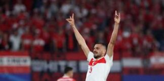 Euro 2024, Demiral squalificato 2 partite per gesto lupi grigi