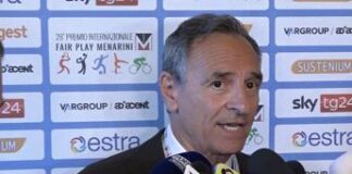 Fair Play Menarini, Prandelli: “Premio è una responsabilità in più”