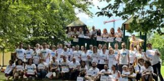 Farmaceutica, Ucb: in 50 per Giornata del volontariato per ‘Sos Villaggi dei Bambini’