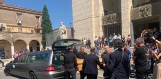 Femminicidio Manuela Petrangeli, chiesa gremita per i funerali