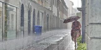 Grandinate e raffiche di vento, scatta l’allerta meteo in Veneto e altre 8 regioni
