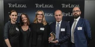 Gruppo Cap premiata con TopLegal Awards nella categoria ‘public utilities legal team’