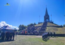 Finanzieri Caduti, cerimonia della Guardia di Finanza al Sacello Ossario di Tonezza del Cimone Guardia di finanza tonezza del cimone finanzieri caduti