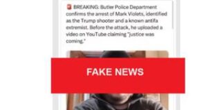“Mark Violets ha sparato a Trump”, la fake news dall’Italia