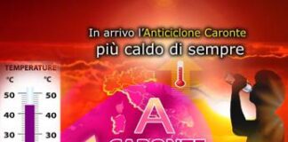 Non c’è pace, è in arrivo l’anticiclone Caronte più caldo di sempre Anticiclone Caronte