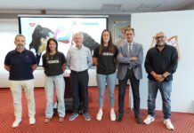 B1 femminile, nasce Palladio Vicenza Volley con Paolo Rossi, Giorgio Grippa e Luigi Battistolli reduce da una “nebulosa” esperienza nel volley 93-94 Palladio Vicenza Volley, da sinistra Paolo Rossi, Lucia Morra, Franco Scanagatta, Martina Pegoraro, Luigi Battistolli e Giorgio Grippa