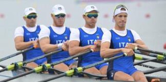 Parigi 2024, quattro di coppia è medaglia d’argento