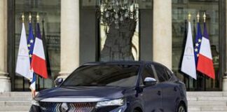 Renault Rafale auto ufficiale della Presidenza della Repubblica Francese