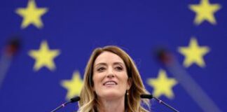 Roberta Metsola rieletta presidente del Parlamento Ue: “Non dobbiamo avere paura”