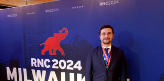 Il vicentino Pellizzaro (IYDU) presente alla Convention dei Repubblicani negli USA Roberto Pellizzaro