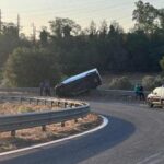 Roma, scappa su furgone rubato ma finisce fuoristrada: un morto sull’Aurelia