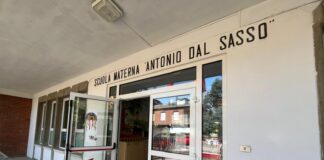 Alla scuola dell’infanzia Dal Sasso completati lavori su tetto e serramenti. A breve interventi su punti luce e controsoffitti nuovi serramenti alla scuola dal Sasso