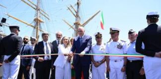 Tour Amerigo Vespucci, Crosetto inaugura il ‘Villaggio Italia’ a Los Angeles