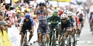 Tour de France, Philipsen vince 10a e Pogacar sempre maglia gialla