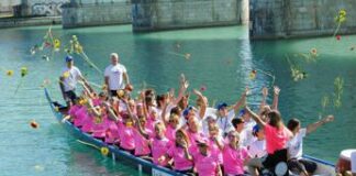 Tumori: Cardiobreast Dragon Boat, riparte da Roma la gara delle pagaiatrici in rosa