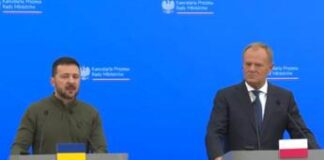 Ucraina, Polonia potrà abbattere missili Russia: accordo Zelensky-Tusk