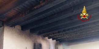 Marano Vicentino, brucia un sottoportico, danneggiata l’abitazione incendio a sottoportico a Marano vicentino