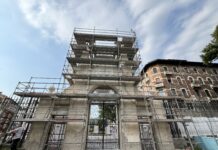 Giardino Salvi, a fine luglio conclusi i lavori dell’ingresso principale. Proseguono gli interventi a statue, recinzione e loggia Longhena giardino salvi, a fine luglio conclusi lavori all'ingresso