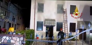 Arzignano, incendio in un’abitazione: nessun ferito. Intervento dei vigili del fuoco incendio abitazione arzignano vigili del fuoco