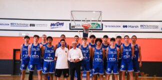 Bassano del Grappa: concluso il ritiro della nazionale di pallacanestro Under 16 italia basket under 16 pallacanestro bassano