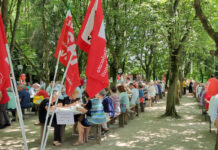 Pastasciutta antifascista per mille in Veneto. Biancardi (Spi Cgil): «La migliore risposta a insulti e minacce» pastasciutta antifascista