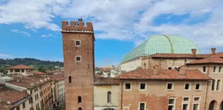 Torre del Tormento a Vicenza, restauro terminato: via il velo vicenza torre del tormento