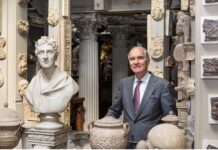 Grandi maestri e giovani talenti guidano alla scoperta di Palladio e l’acqua, CISA: tra questi Marlene Schwemer e il vicentino Federico Marcomini Bruce Boucher nel Sir John Soane’s Museum a Londra
