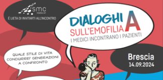 ‘Dialoghi sull’emofilia A’ a Brescia il 14 settembre