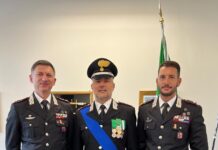 Carabinieri di Vicenza, il Tenente Abramo Longo saluta la Sezione Operativa e va a Rovigo Il ten. Longo saluta i Carabinieri di Vicenza