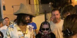 Madonna a Terracina, toccata e fuga per la popstar e il nuovo boyfriend