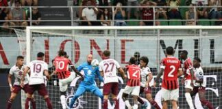 Milan-Torino 2-2, il Diavolo si salva in extremis