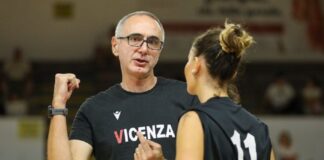 Serie B1 femminile girone C, Pierantonio Cappellari confermato vice allenatore di Volksbank Vicenza Volley Nella foto di Daniele Marangoni, il vice allenatore di Volksbank Vicenza Volley Pierantonio Cappellari